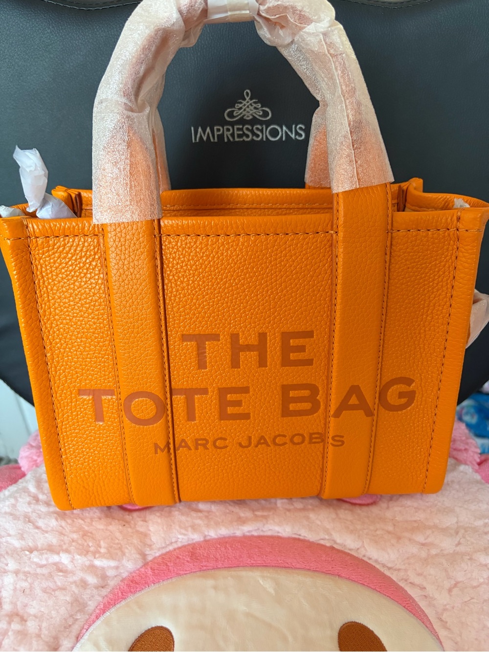 marc jacobs scorched leather tote bag